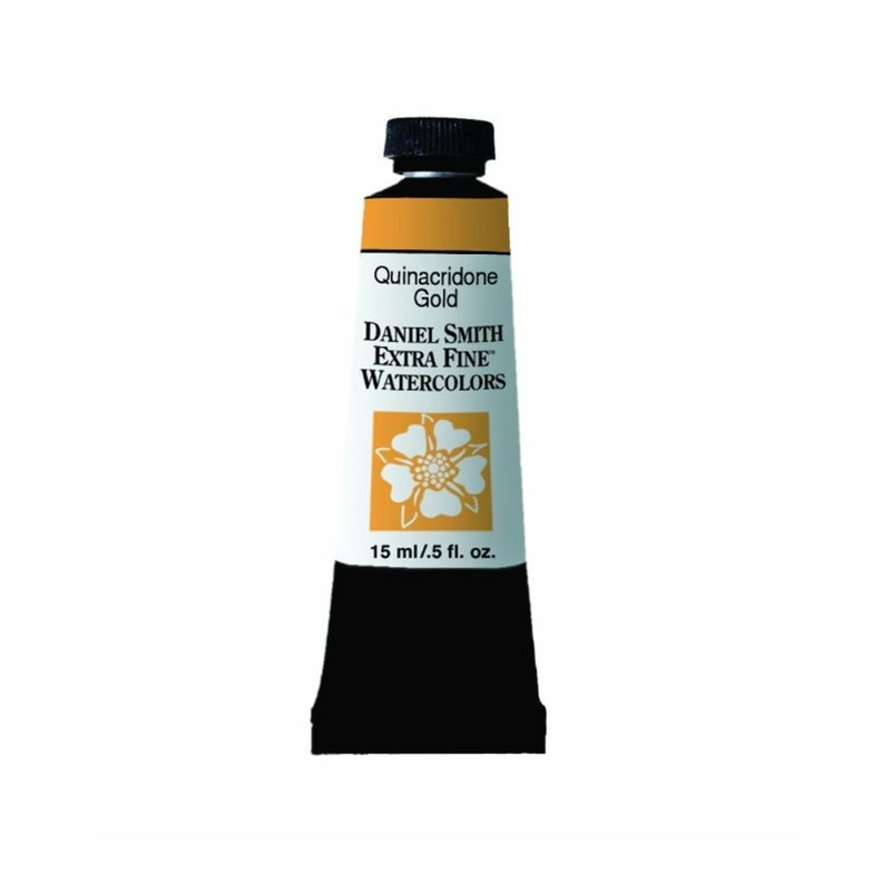 Daniel Smith Extra Fine Watercolor 15ml Paint Tube, Quinacridone, Gold (284600089) - Image 1